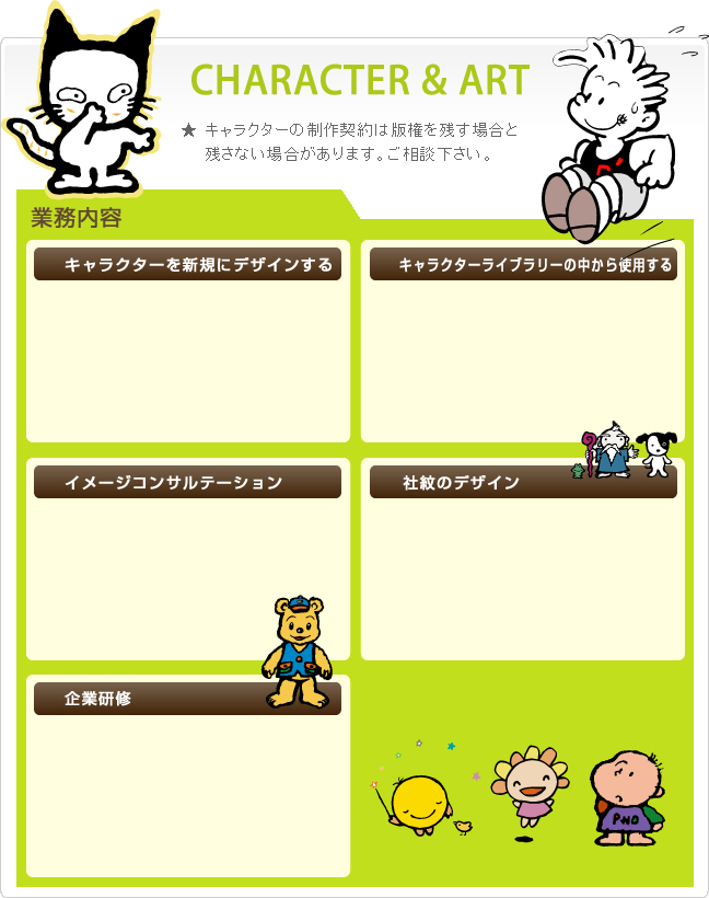 キャラクターアート